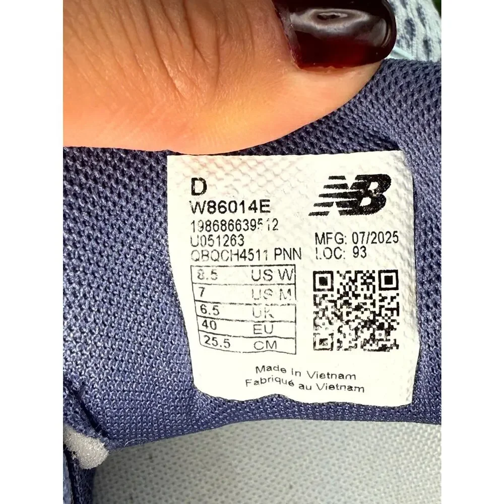 New Balance Fresh Foam X 860v14 W86014E Athletic Shoes Unisex W8.5/M7 Gray Mesh